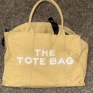 Beige Tote Bag